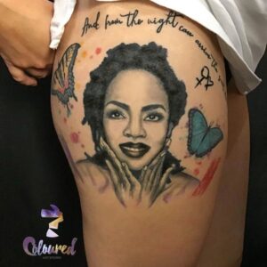 tatuaje retrato en pinto