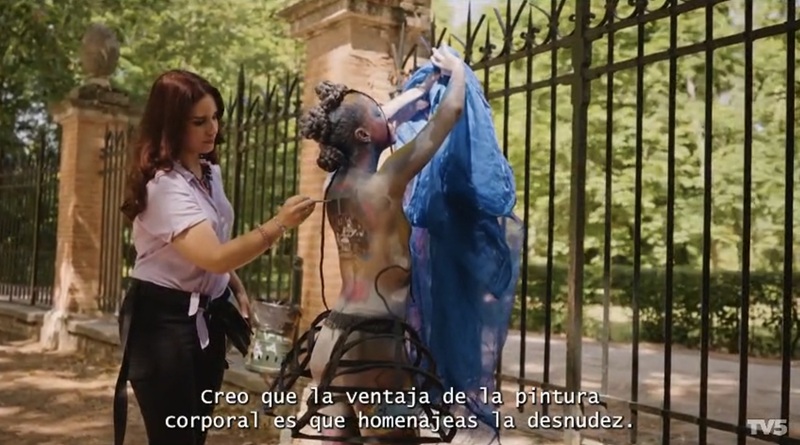 bodypainting maria arcos